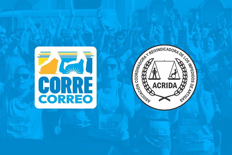 Logo de Corre Correo y Acrida