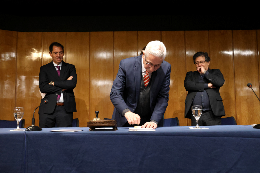 Vicepresidente de Correo Uruguayo participó de la ceremonia de matasellado