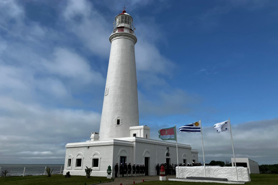 Vista del Faro Santa María