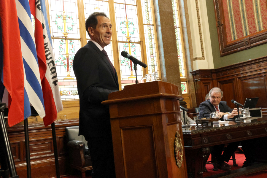 Presidente de Correo Uruguayo hizo uso de la palabra