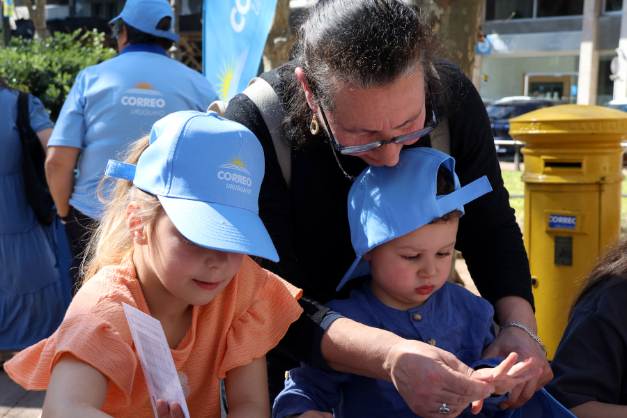 Niños participaron junto a sus familiares