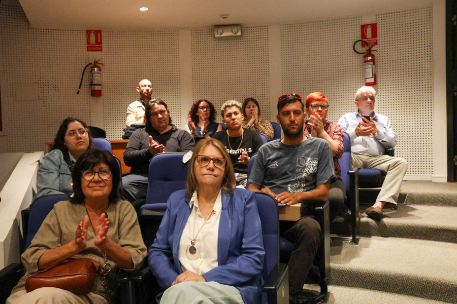 Funcionarios presentes en la celebración