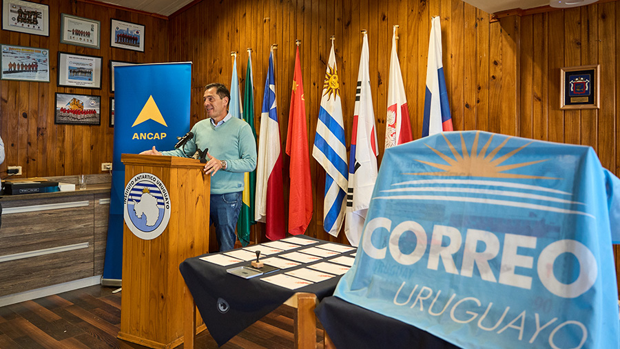 El presidente de Correo Uruguayo hizo uso de la palabra