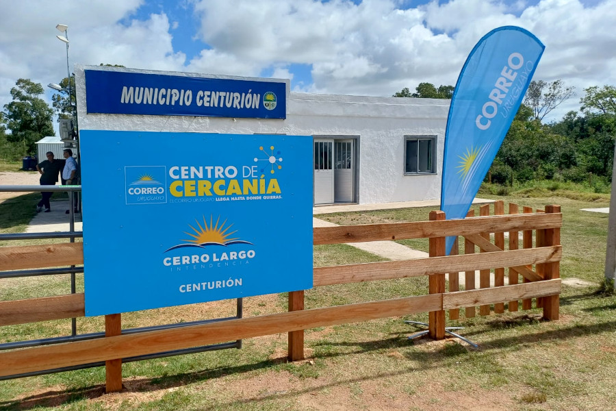 Fachada del Centro de Cercanía de Centurión