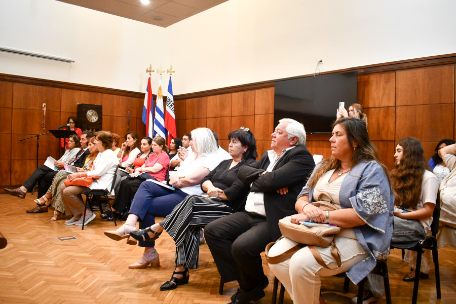 El acto contó con representantes de la Comisión Honoraria de Lucha Antituberculosa y Enfermedades Prevalentes