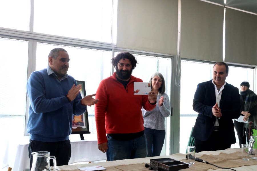 En un acto realizado en el Centro Cívico Luisa Cuesta, Correo Uruguayo lanzó un sello personalizado conmemorativo por el décimo aniversario de creación de dicho centro.