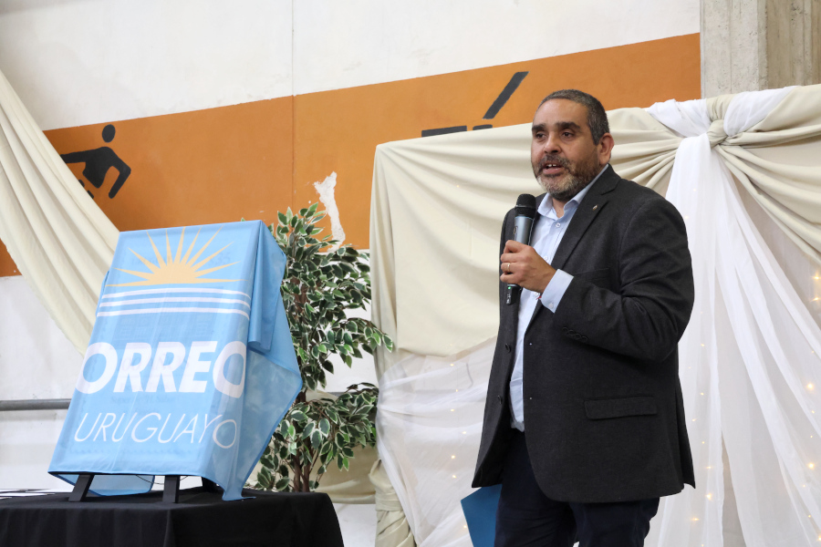 En la ciudad de Florida Correo Uruguayo realizó el lanzamiento del sello conmemorativo 100 años de la Escuela Técnica Superior Prof. Hermenegildo Sabat.