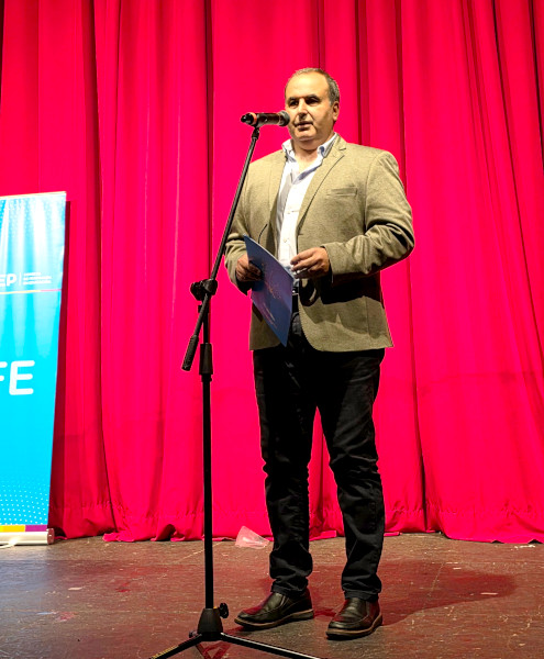 En el marco de las celebraciones del octogésimo aniversario del Instituto de Formación Docente “José Pedro Varela” de Rosario, Correo Uruguayo realizó el lanzamiento del sello personalizado por dicho acontecimiento.