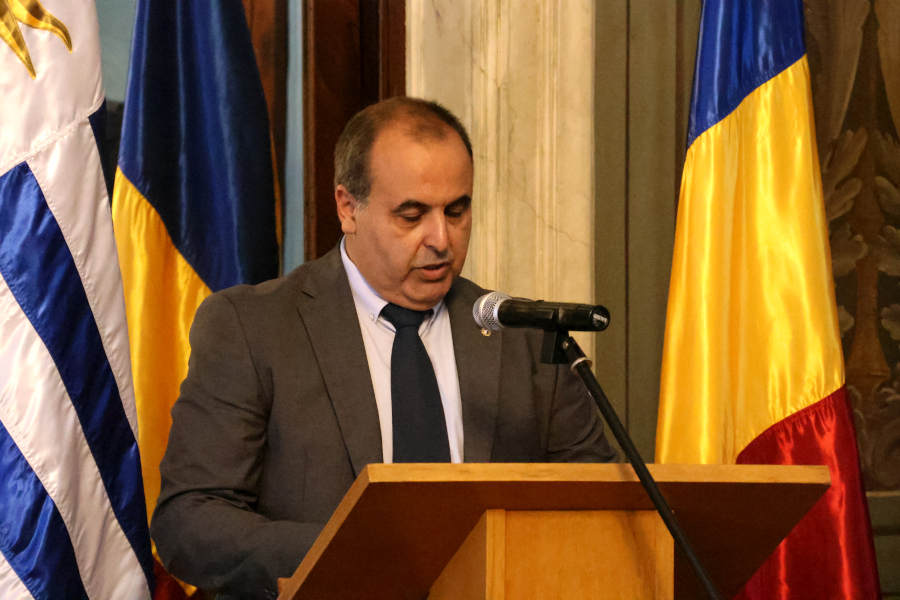 En el Ministerio de Relaciones Exteriores, Correo Uruguayo y el correo de Rumania llevaron a cabo la emisión conjunta de una hoja filatélica, conmemorativa por los noventa años de las relaciones diplomáticas entre Rumania y Uruguay.