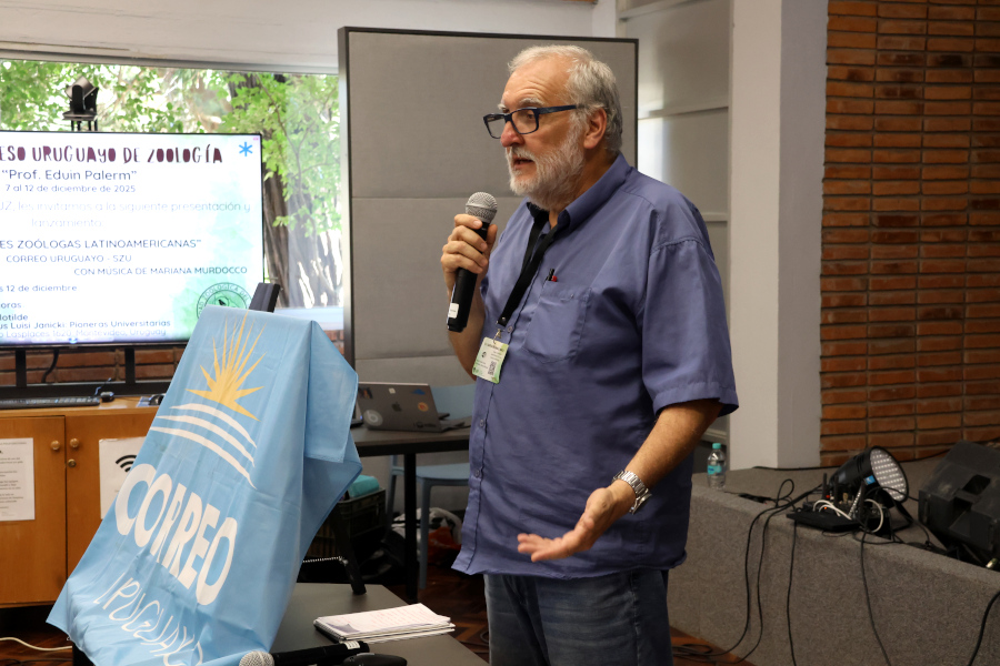 Correo Uruguayo y la Sociedad Zoológica del Uruguay (SZU) realizaron el lanzamiento del sello Mujeres Zoólogas Latinoamericanas, como homenaje a la contribución de la mujer en el avance de la zoología.