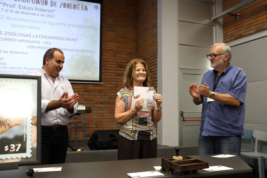 Correo Uruguayo y la Sociedad Zoológica del Uruguay (SZU) realizaron el lanzamiento del sello Mujeres Zoólogas Latinoamericanas, como homenaje a la contribución de la mujer en el avance de la zoología.