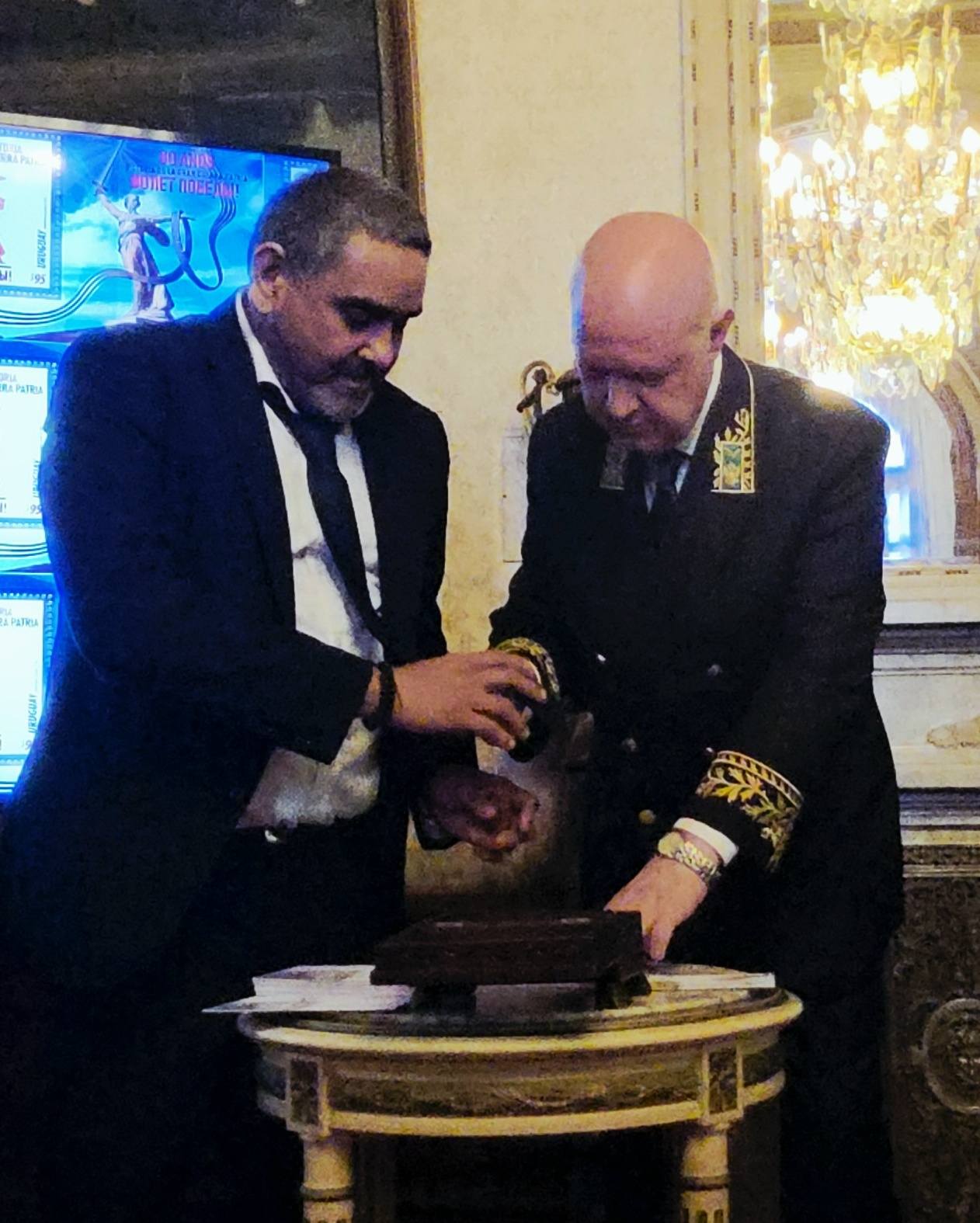 El 11 de enero, en la Embajada de la Federación de Rusia en Uruguay, se vivió un momento cargado de simbolismo e historia.