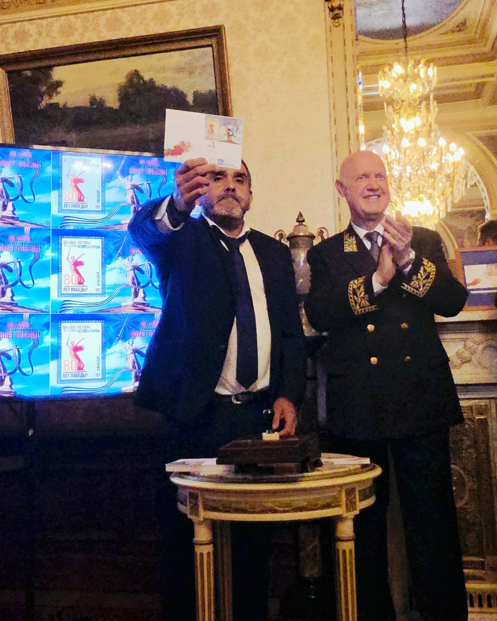 El 11 de enero, en la Embajada de la Federación de Rusia en Uruguay, se vivió un momento cargado de simbolismo e historia.