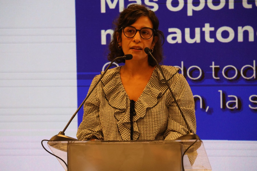 El Ministerio de Industria Energía y Minería (MIEM) realizó en la Sala Idea Vilariño del Complejo Torre de las Telecomunicaciones una actividad bajo la consigna “Más oportunidades, más autonomía económica. Cuando todas las mujeres avanzan, la sociedad avanza”.