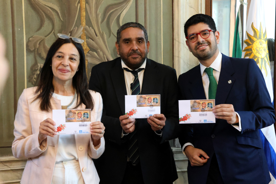 En un acto realizado en el Palacio Santos, sede del Ministerio de Relaciones Exteriores, Correo Uruguayo lanzó una hoja filatélica conmemorativa por los 125 años de las relaciones diplomáticas entre Uruguay y México