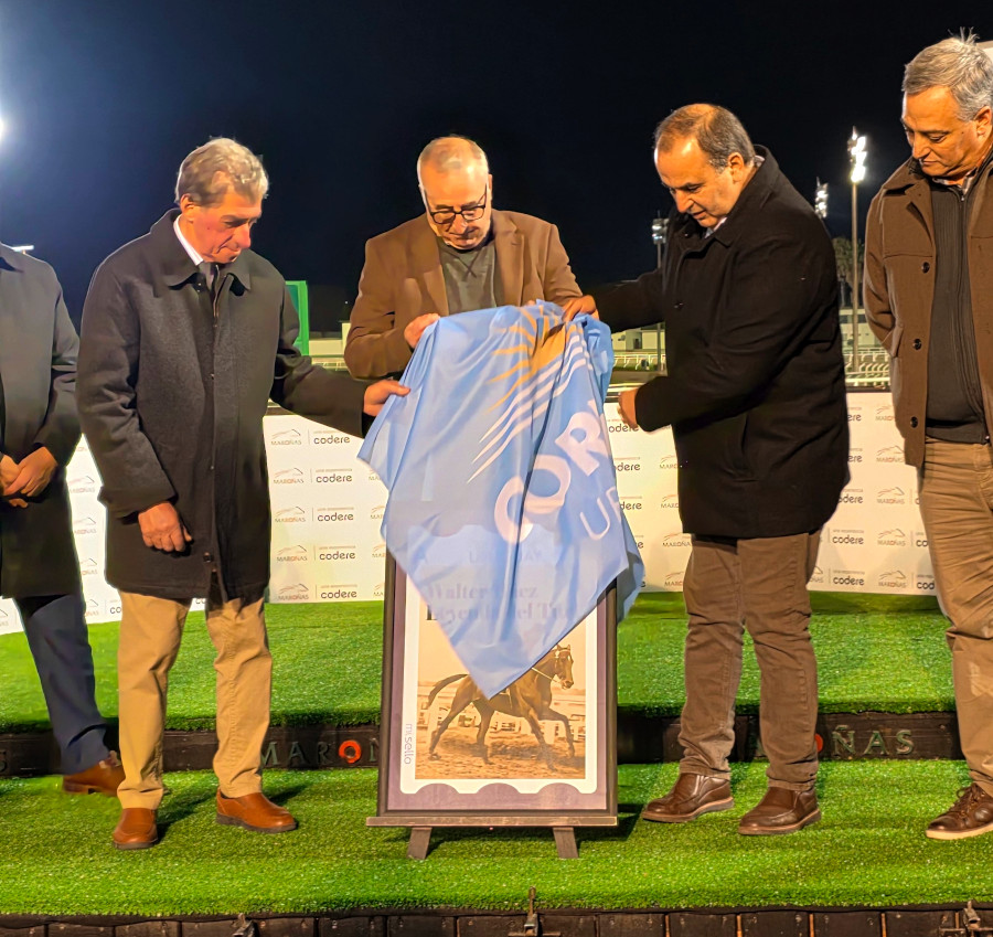 En el marco de los 60 años de trayectoria del laureado jockey Walter Báez, Correo Uruguayo realizó el lanzamiento de un sello personalizado que conmemora sus gestas deportivas.