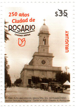 Foto de la Iglesia Nuestra Señora del Rosario, de 1932.