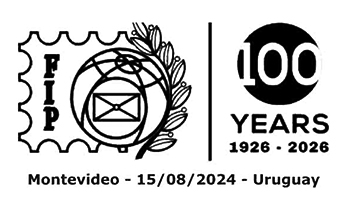 Logo de los 100 años de la FIP